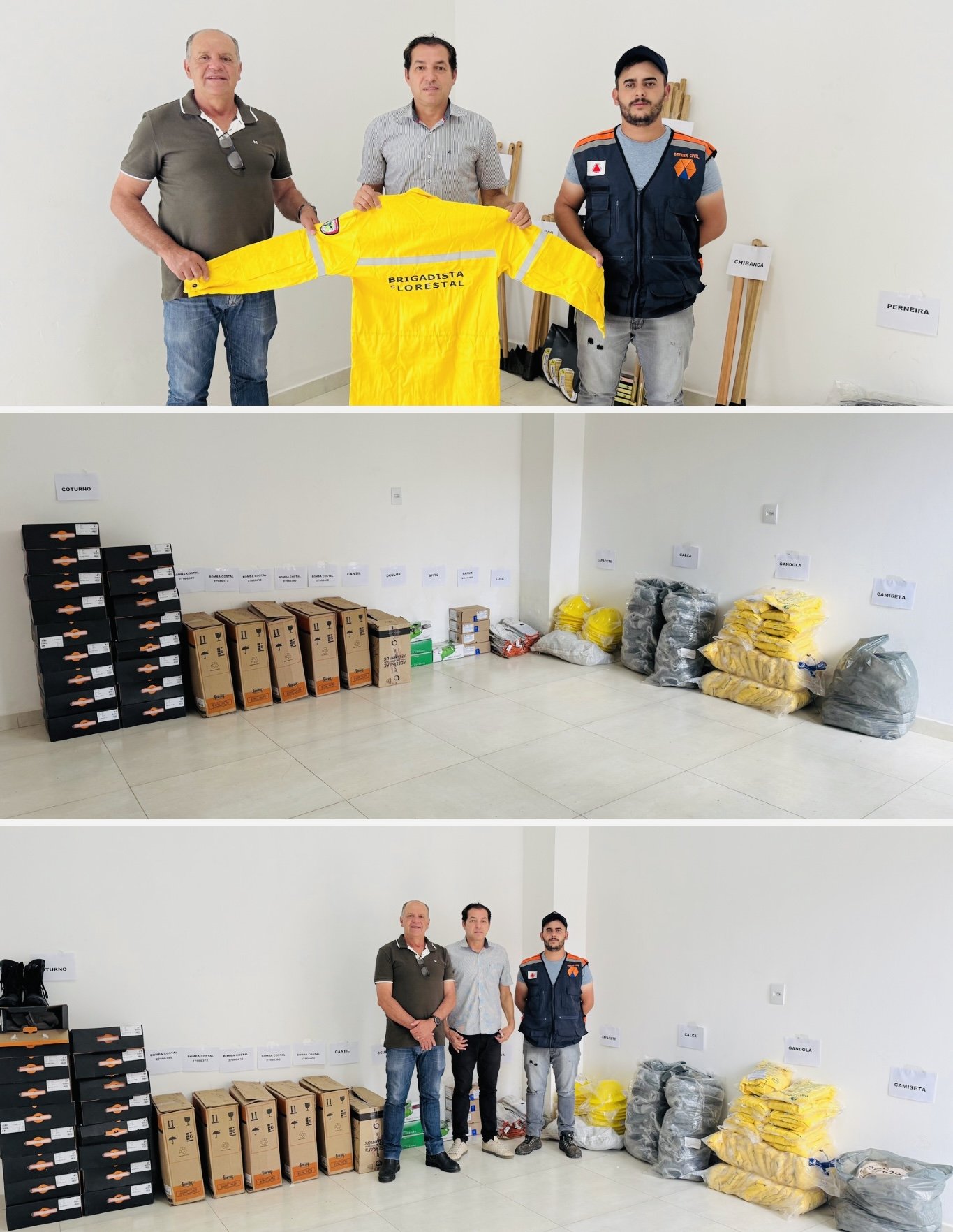 Capa para planner branco colagem